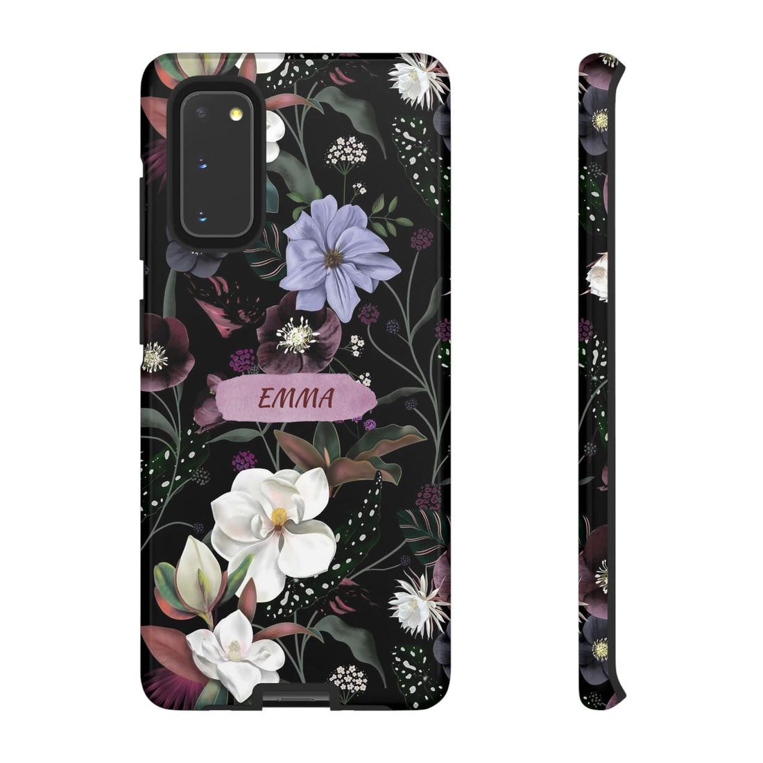 Phone Cases, Personalised Floral Pattern Ultra Plus Pro Cover, iPhone 16, 15, 14, 13+, Samsung Galaxy S23, S22, Custom Case