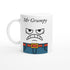 Mr Grumpy Mug – Funny Ceramic Coffee Cup – Gift for Coffee Lovers – Dishwasher & Microwave Safe Ceramic White