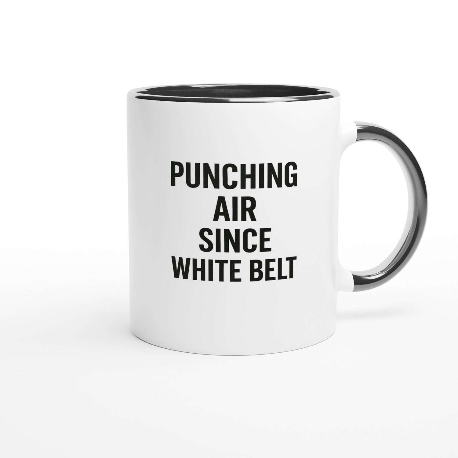 Punching Air Since White Belt - Funny Karate Mug for Students &amp; Sensei Gift