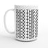 Funny Fuck This Shit Mug - 15oz Hidden Pattern Coffee Cup - Perfect Gift for Work Friends & Adult Humor - White 15oz Ceramic Mug Default Title
