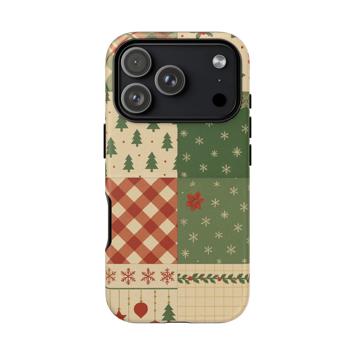 Festive Phone Cases, Luxury Black and Gold Design for Christmas Gift, Holiday Decor, Tough Case, Winter Celebration, Elegant iPhone Cover iPhone 17 Pro Matte