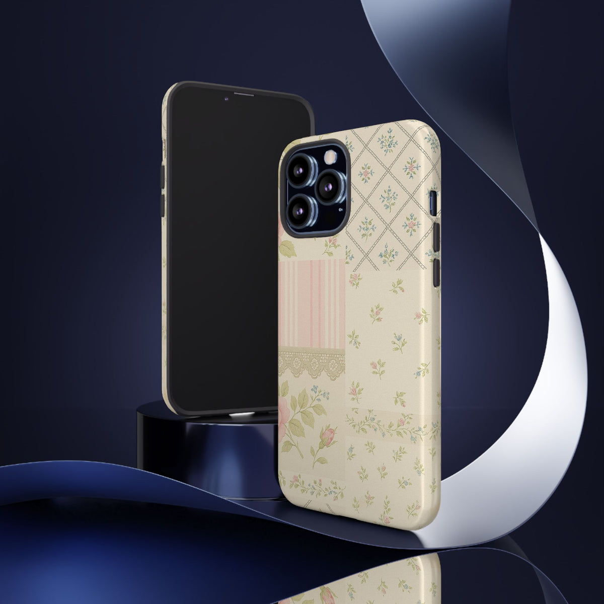 Floral Phone Case, Floral Tough Case, Protective Phone Case, Flower Case, Tough Phone Cover, Floral Tech Accessory