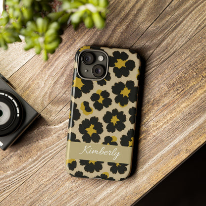 Neon Safari Bloom Phone Case - Tough Protective Cover for iPhone, Samsung &amp; Google Pixel