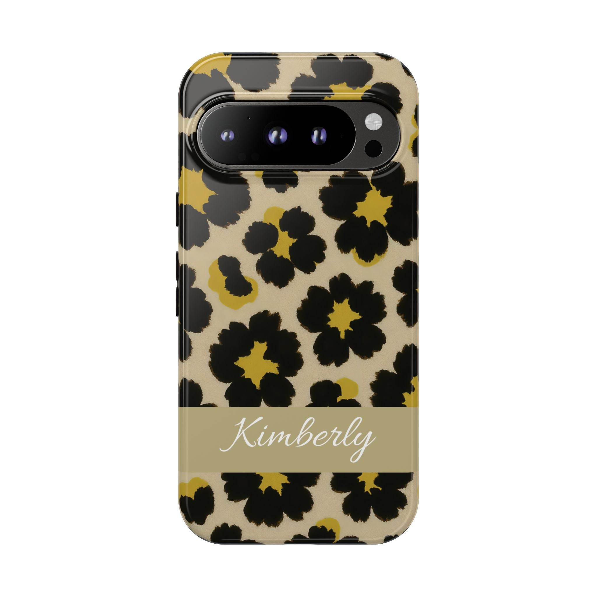 Neon Safari Bloom Phone Case - Tough Protective Cover for iPhone, Samsung &amp; Google Pixel Google Pixel 9 Pro Glossy