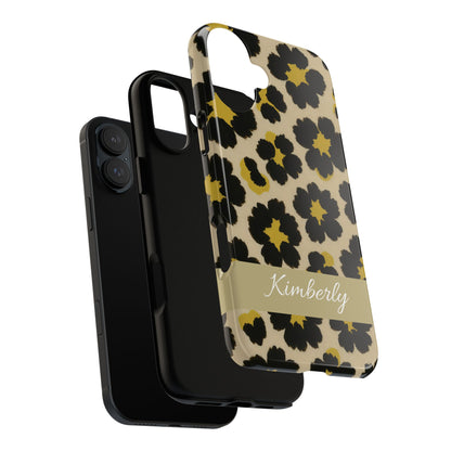 Neon Safari Bloom Phone Case - Tough Protective Cover for iPhone, Samsung &amp; Google Pixel