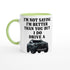 Personalized Ford Ranger Wildtrak Mug - Custom Offroad Car Lover Gift | 11oz Ceramic - Colorful Design Ceramic Green