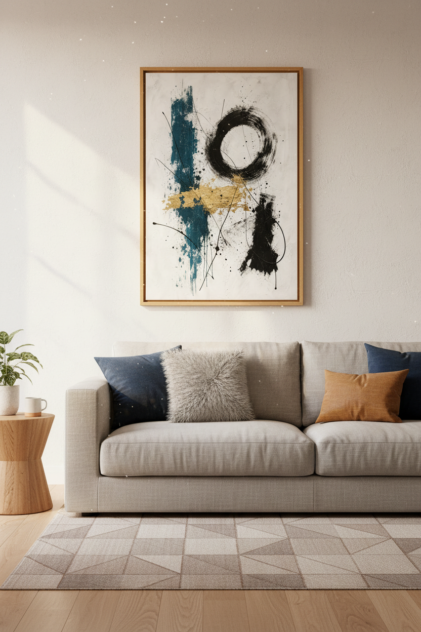 AbstractCanvas_GoldGreen_1571454-110413-3GE_living-room_shot2.png