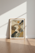 Abstract Boho Landscape Wall Art | Earthy Dot Pattern Poster, Neutral Living Room Decor