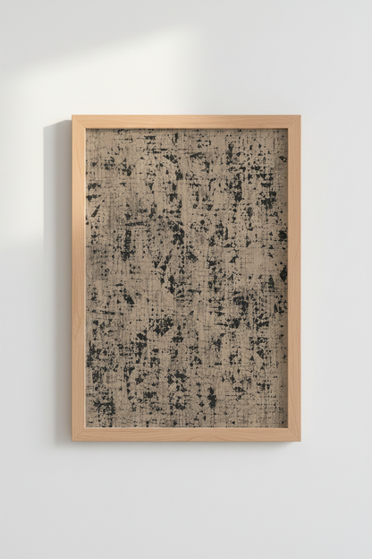 Grunge Texture Wall Art Print | Cozy Living Decor | Minimalist Poster