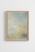 Coastal Abstract Art | Soft Blues & Sand | Living Room Decor