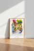 Aix-en-Provence France Watercolor Art | French Cafe Poster, Travel Wall Decor