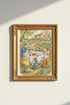 watercolor wildlife | Whimsical Garden Tea Wall Art Print | Living Room Decor | Zen Poster