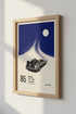 DeLorean Time Machine Art | Retro 80s Movie Poster, Minimalist Office Decor