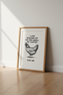 Funny Chicken Coffee Wall Art | Vintage Farmhouse Kitchen Print | Minimalist Poster