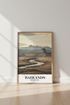 Badlands National Park Wall Art | Earthy Landscape Nature Poster | Modern Boho Decor