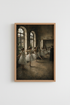 Ballet wall art print | Soft monochrome hues, living room decor, classic studio vibe