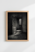 Dark Academia Wall Art Print | Moody Gothic Decor | Abandoned Room Poster