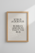 Scrub A Dub Dub Poster | Modern Bathroom Wall Art | Neutral Spa Decor Print