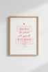 Good Things Take Time Wall Art | Pink Sunset Quote Print | Modern Minimalist Poster