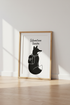 Fox Adventure Awaits Wall Art Print | Woodland Nursery Decor | Minimalist Poster