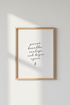 Pause Breathe Realign Wall Art | Minimalist Quote Poster | Zen Meditation Decor