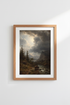 Moody Landscape Bear River Wall Art Print | Living Room Decor | Dramatic Poster