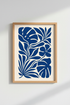 Modern Botanical Wall Art Print | Living Room Decor | Minimal Poster