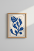Abstract Botanical Wall Art Print | Living Room Decor | Minimalist Poster