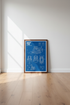 Bobcat T86 Blueprint Wall Art | Office Garage Decor | Industrial Skid Steer Poster
