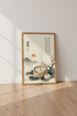 Chinese Bao Buns Art Print | Kitchen Dining Decor | Asian Foodie Poster