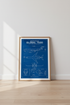 Bombardier Global 7500 Blueprint Art | Pilot Gift, Aviation Office Decor
