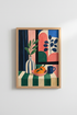 Abstract Wall Art Print | Colorful Geometric Decor, Living Room Poster