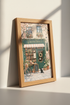 Cozy Bookshop Wall Art | Floral Bookstore Print, Reading Nook Decor