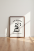 The Zen Den Wall Art | Minimalist Yoga Stones Print, Meditation Room Gift