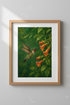 Hummingbird painting Wall Art Print | Living Room Decor | Botanical Poster