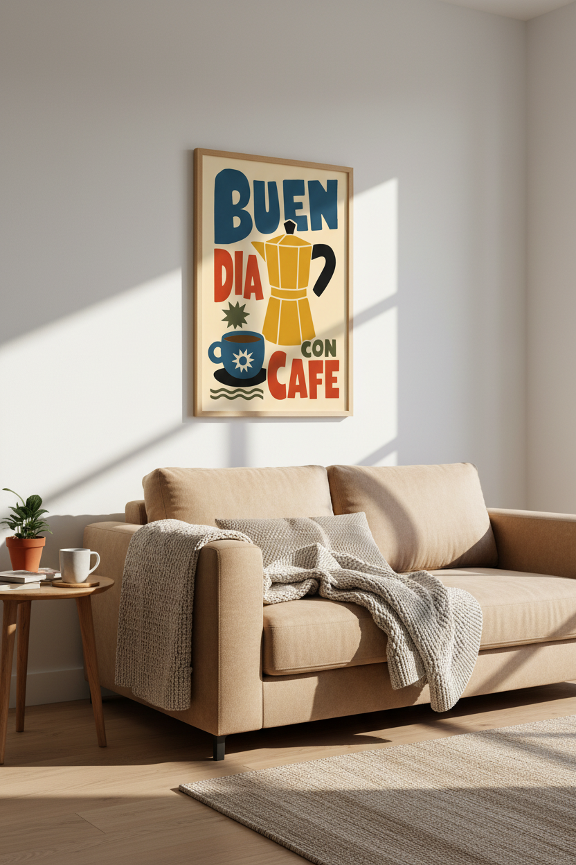 CafeConLechePoster_8091029_mockup2_living-room.png