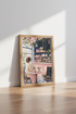 Pink Coffee Shop Wall Art | Pastel Bakery Cafe Print, Kitchen & Bedroom Decor