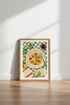 Italian Pasta Illustration Wall Art | La Dolce Vita Foodie Print, Kitchen Decor
