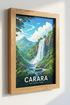 Carara National Park Costa Rica | Tropical Waterfall Landscape, Nature Wall Art