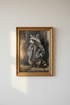 Raccoon wall art | Denim jacket mascot, Cozy living decor