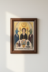 folk art wall print | Surreal Naive Palette | Living Room Decor