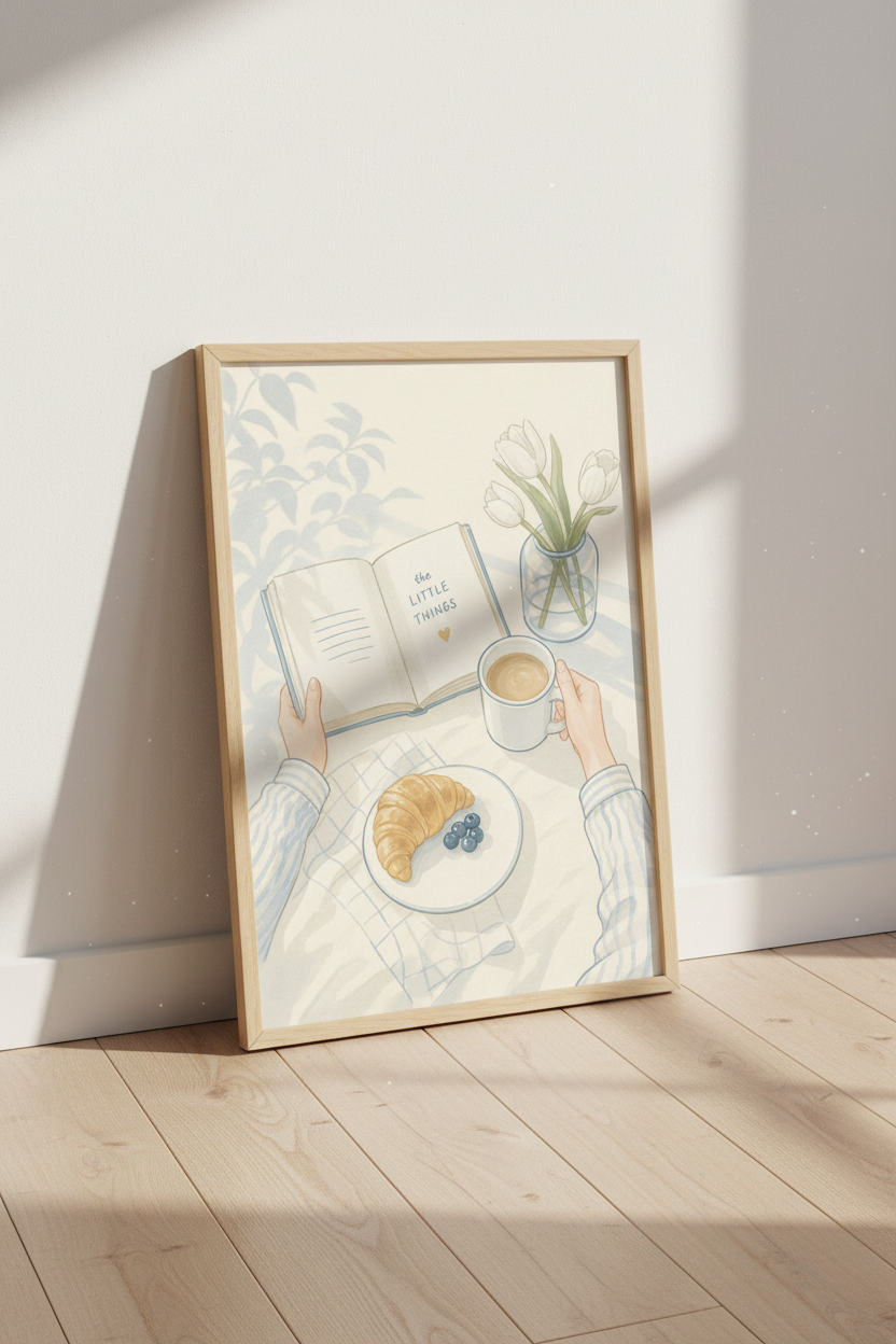 Pastel Wall Art | Soft Neutrals, Bedroom Decor