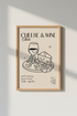 Cheese and Wine Club Wall Art Print | Kitchen Dining Decor | Minimalist Poster