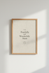 Fearfully Wonderfully Made Print | Neutral Christian Decor | Minimalist Scripture Poster