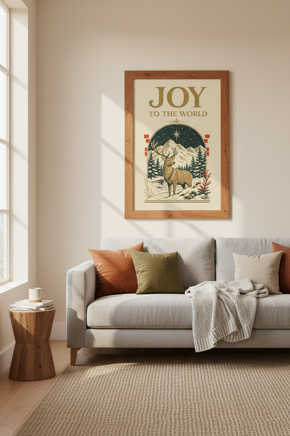 Boho Feather Watercolor Art | Earthy Neutral Tones, Minimalist Bedroom Wall Art