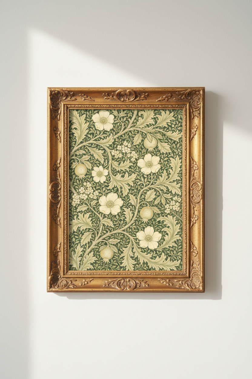 Vintage Botanical Poster Wall Art Print | Living Room Decor | Heritage Poster