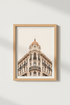 European Architecture Wall Art | Minimalist Beige Travel Print, Luxury Home Decor