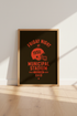 Vintage Cleveland Football Wall Art | Municipal Stadium 1950 Retro | Man Cave Poster