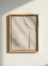 Abstract Striped Texture Art Print | Minimalist Wall Decor | Wavy Grey Modern Poster