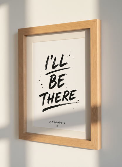 Friends TV Show Quote Wall Art | I&